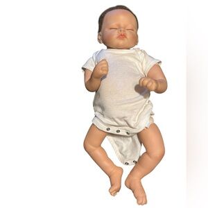 Linda Murray Weighted Reborn Doll Breathes Coos Rooted Hair Ashton Drake